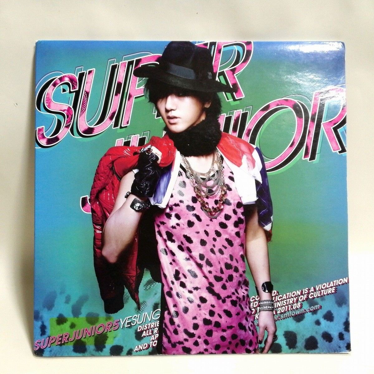SUPERJUNIOR RENAISSANCE Mr.simple　YESUNG CD SUPER JUNIOR Vol.5 Mr. Simple Type-A Yesung Ver. LP Size Case