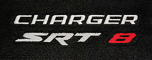 LLOYD Velourtex FRONT FLOOR MATS w/ logos 2011 to 2014 Dodge CHALLENGER