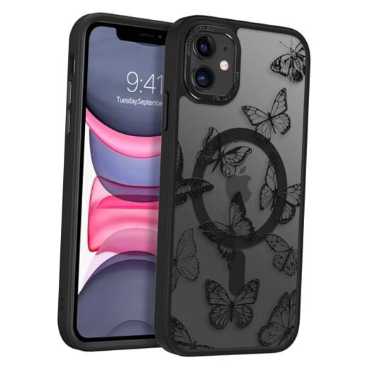 for Magnetic iPhone 11 Case, Phone Case iPhone 11 [Compatible with Black