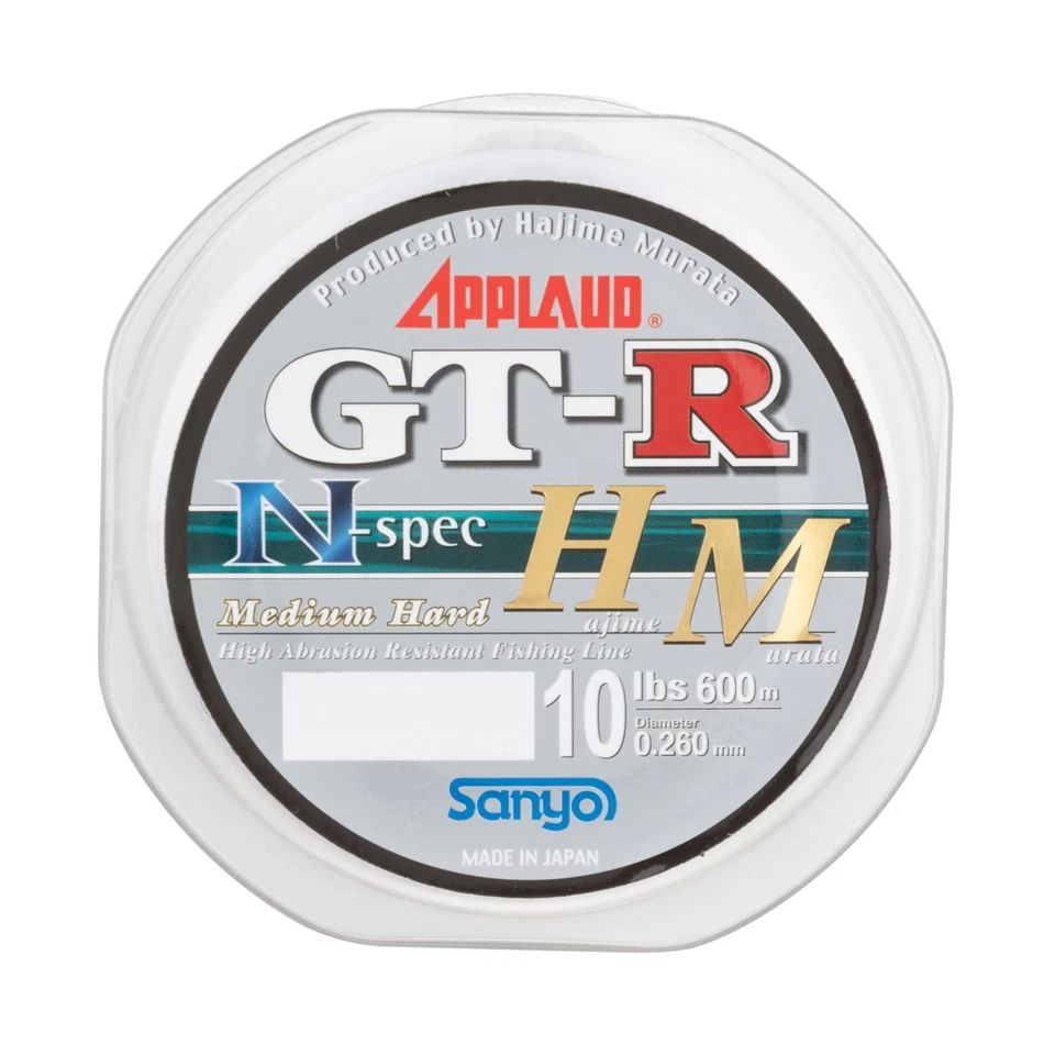 Línea de pesca Sanyo Nylon APPLAUD GT-R N-spec HM 600m 25lb #7 Blackbass violeta Foto 4 de 4