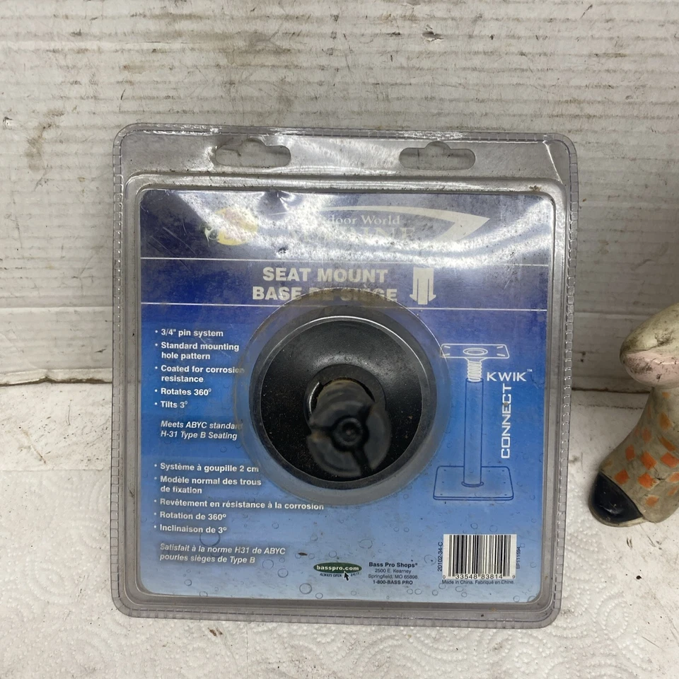 Base de montaje de asiento de barco Bass Pro Shop Foto 2 de 4