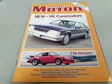 Apr 1984 MODERN MOTOR Mag VK COMMODORE Cordia HDT MONZA Porsche Honda CITY