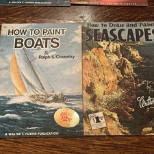 How to Paint Boats Ralph Coventry 98  How To Draw paint Seascapes By Foster