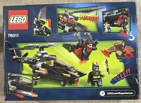 Lego DC Comics Super Heroes Batman Man-Bat Attack 76011 Ages 6+ 184pcs 