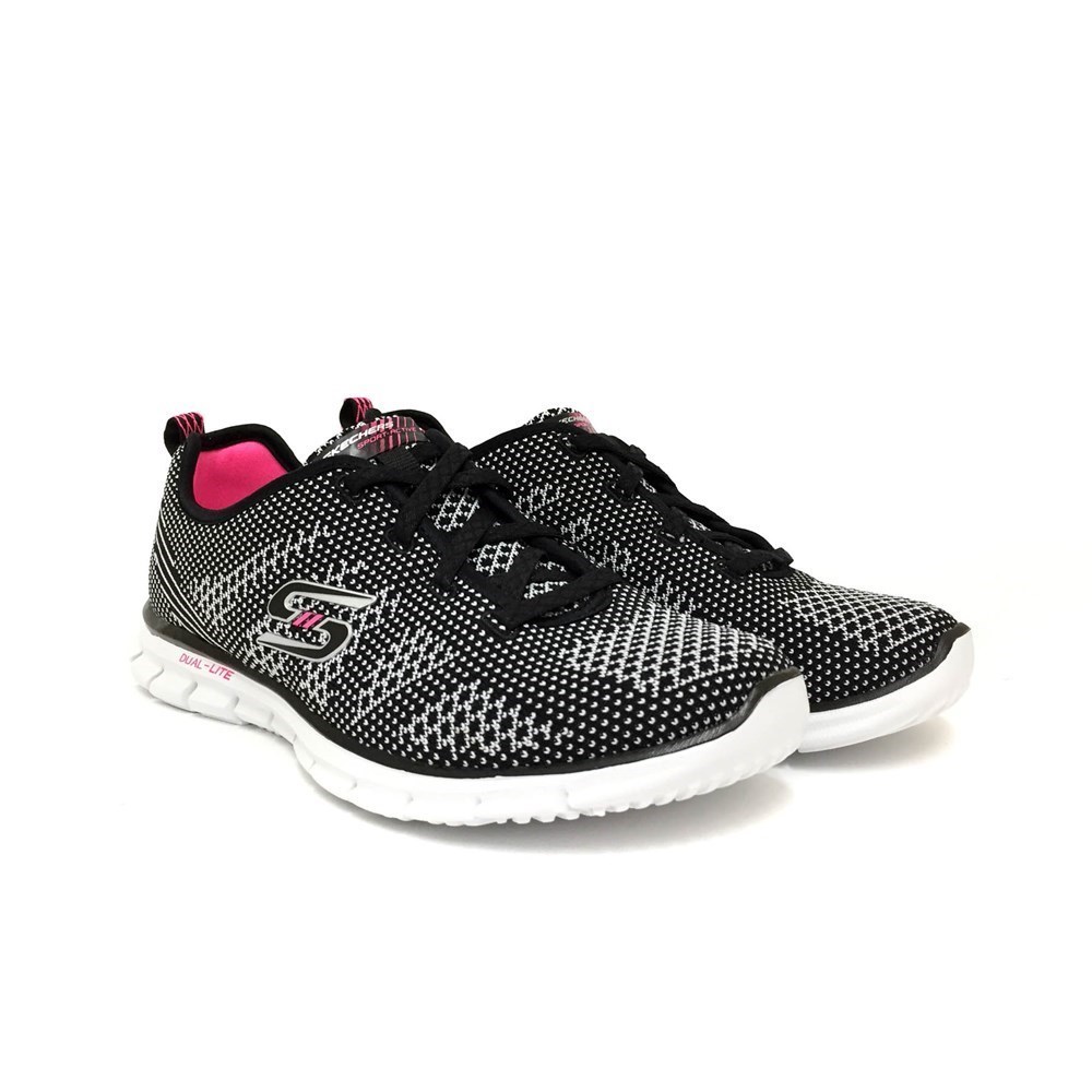 Skechers Glider Forever Young 22880BKW schwarz halbschuhe Skechers Glider Forever Young 22880BKW schwarz halbschuhe