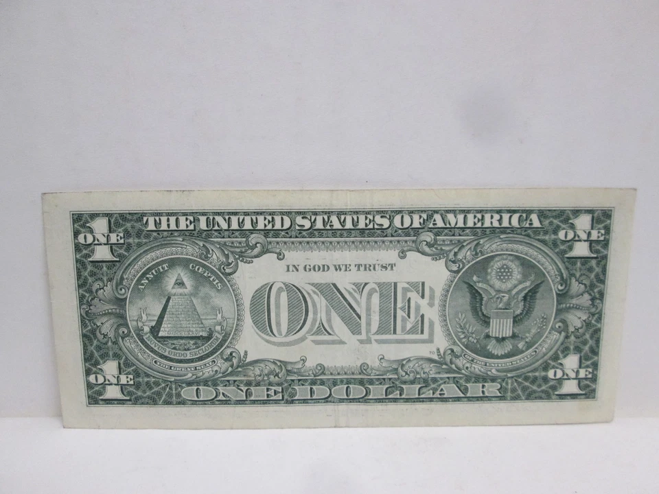 2003 US $1 FEDERAL RESERVE NOTE- RADAR NOTE - Image 2 of 2