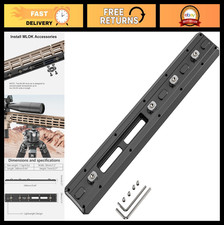 Mlok Arca Dovetail Rail Adapter for Bipod Tripod, Quick Release, All Metal, 6