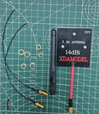 Hubsan H107D H107D Upgrade 5.8Ghz 14dBi Panel Antenna 2.4GHz 3dBi Antenna E10