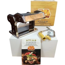 OMC Marcato Atlas Pasta Maker Model 150 Hand Crank Machine - Never Used