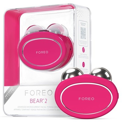 FOREO Bear 2 Advanced Toning Microcurrent Facial Device -Face Fuchsia 
