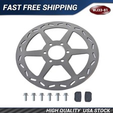 180mm Rear Brake Disc Rotor w/ Pads For Baja Doodle Bug DB30 Mini Bike Go Kart