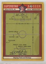 1976 Bel-Art Superstar Soccer Rainbo Bread Kyle Rote Jr #01 6f8