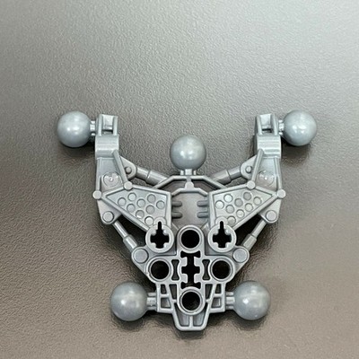 Lego Bionicle 60895 Matoran Torso Av-Matoran Dark Gray Replacement Part Piece