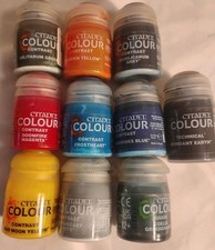 Citadel Contrast Model Paint. Lot Of 10