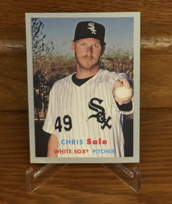 2015 Topps Archives Chris Sale Chicago White Sox #2 Silver Parallel /199