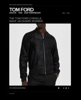 Best Dressed NWT Rare $4K w/tax TOM FORD Black Leather Accent Jacquard Bomber