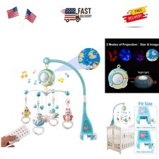 Baby Musical Mobile Crib with Music and Lights, Timing Function, Projection, ...