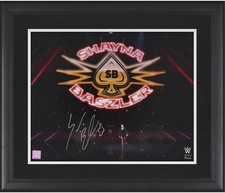 Shayna Baszler WWE Framed Autographed 16