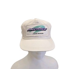 Vtg 1991 John Deere Direction : 91 Trucker Hat Mesh Back Snapback Made in USA
