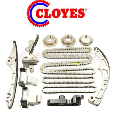 Cloyes Front Engine Timing Chain Kit for 2010-2012 Lincoln MKT - Valve Train hc