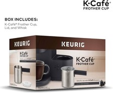 Keurig K-Cafe Frother Cup Special Edition Nickel - New Replacement Tin