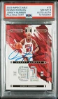 DENNIS RODMAN 2023 IMPECCABLE JERSEY NUMBER /91 AUTO PSA 8