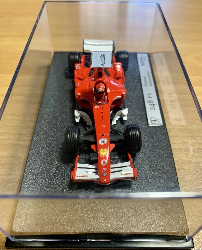 Hot Wheels FERRARI 248 F1 Michael Schumacher 2006 1/43 Formula 1 sost Minichamps - Immagine 4 di 4