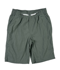 Eddie Bauer Boys Pull On Stretch Fit Elastic Waist Shorts Sage Green Size L 14