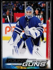 2022-23 Upper Deck #208 Erik Kallgren Young Guns (RC)