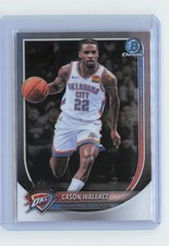 2025-26 Bowman Basketball Cason Wallace Chrome #BCV-185 Thunder