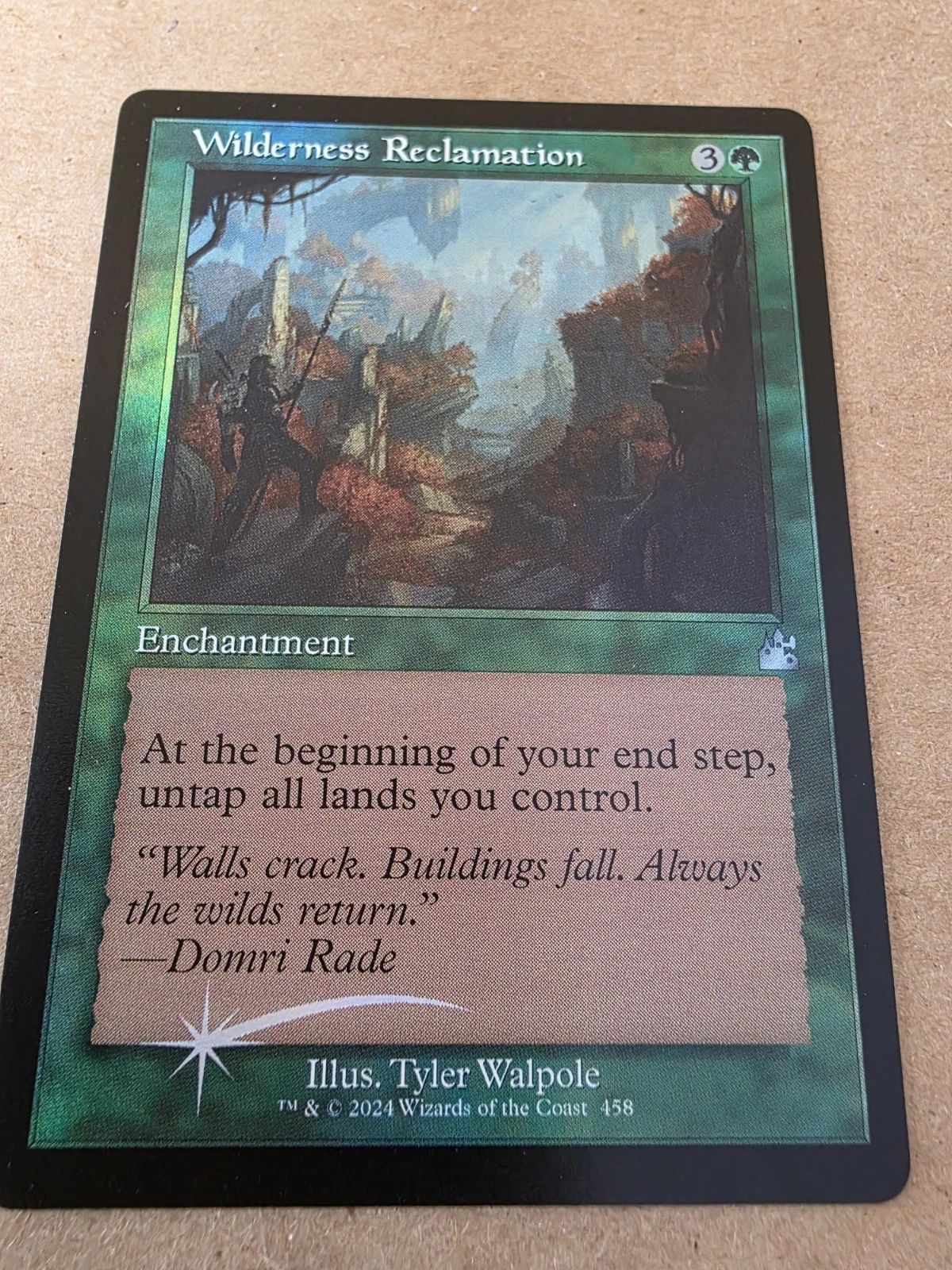 Wilderness Reclamation - Foil (Retro Frame) Ravnica Remastered - Mtg image 1