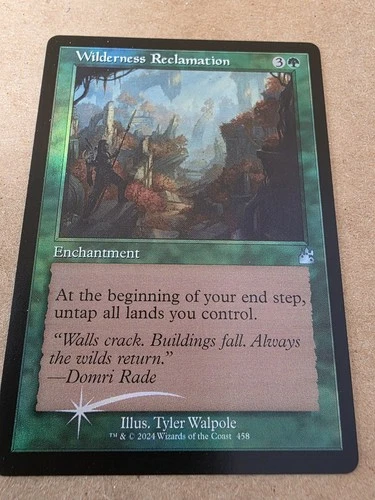 Wilderness Reclamation - Foil (Retro Frame) Ravnica Remastered - Mtg - product listing photo