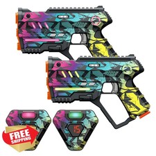 Laser Tag Set of 2, Lazer Tag Game, Kids Teens Adults, Ages 8