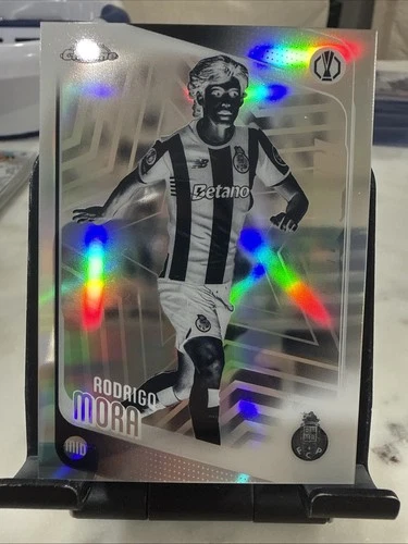 2025-26 Topps Chrome UEFA UCC RODRIGO MORA FC Porto Negative Refractor SSP