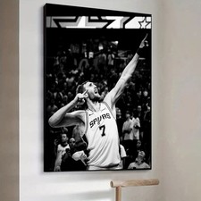 Luke Kornet scores the winning goal for the San Antonio Spurs Poster