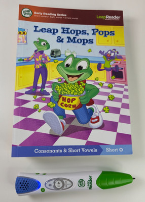LeapFrog LeapReader Interactive book system Learn-to-Read 10-Book-pen