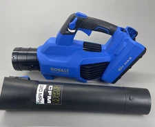Kobalt 40v 40-volt MAX 520-CFM 120-MPH Battery Handheld Leaf Blower 1040B