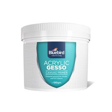 Heavy Gesso Primer for Acrylic Painting, White, 5.3Oz / 150 GM Full Tub, Gess...
