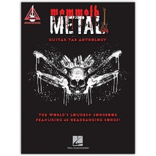 Mammoth Metal Guitar Tab Anthology - World's Loudest Songbook featuring 45 Songs