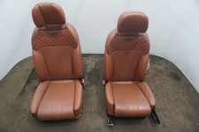 Front Driver Passenger Seat Saddle Leather Bentley Bentayga 2017 Note Front Driver Passenger Seat Saddle Leather Bentley Bentayga 2017 Note