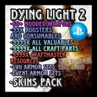 Dying Light 2 In Game Items - Weapons - Armor sets - Military Tech [Ps5/PC]