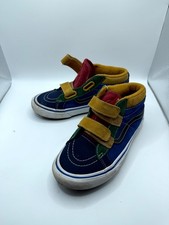 Vans Sk8-Mid Reissue V MTE-1 Unisex Kids 2 Sneaker Multi Suede Skateboard Shoes