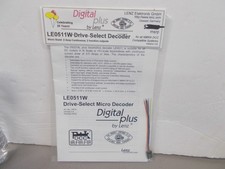 LENZ - DIGITAL PLUS  LE0511W DRIVE-SELECT MICRO DECODER NIP  N SCALE  LOT J