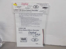 LENZ - DIGITAL PLUS # LE0511W DRIVE-SELECT MICRO DECODER ~NIP~ N SCALE~LOT D
