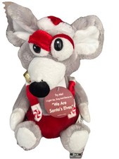 Plush Kenny The Christmas Rat -Animated "We are Santa's Elves" Sing  Dancing