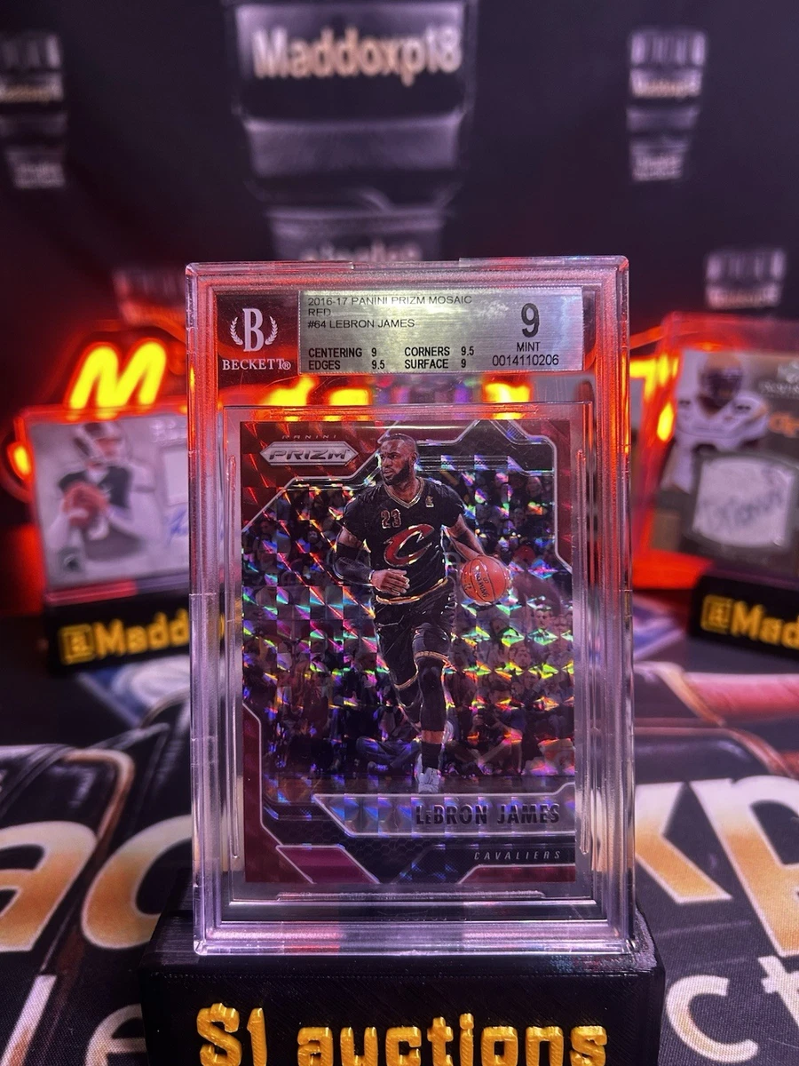 2016-17 Panini Prizm Mosaic - LeBron James #64 | eBay