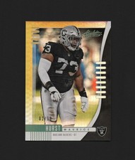 2019 Panini Absolute Gold Spectrum ~ Maurice Hurst  /10 ~ Oakland Raiders #50