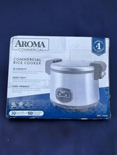 Aroma ARC-1130S Commercial Rice Cooker 60 Cup Cooked 30 Cup Stainless Steel