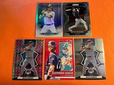 Mitch Haniger (5) Cards 2022 Panini, Topps Mariners