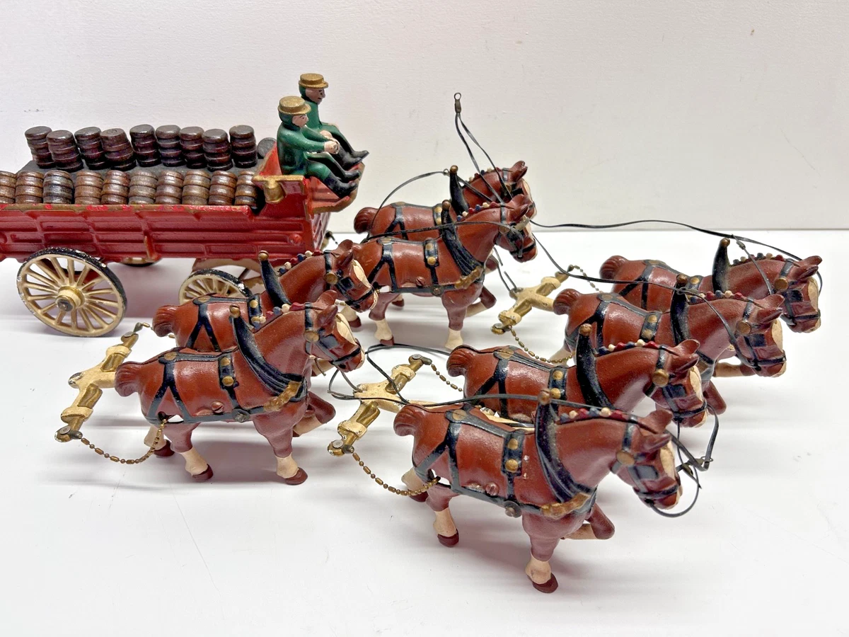 Budweiser Clydesdale Wagon In Vintage & Antique Cast Iron Toys for